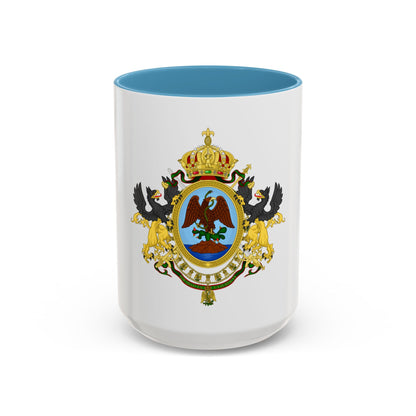 Coat of Arms Second Mexican Empire - Accent Coffee Mug