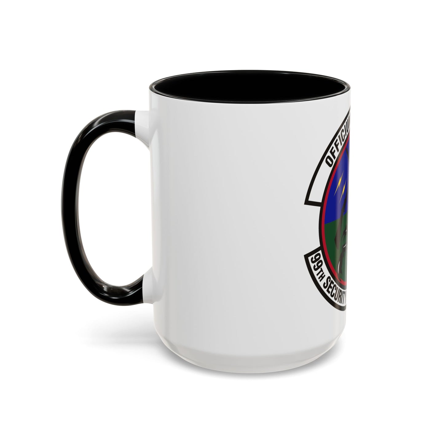 99th Security Forces Squadron (U.S. Air Force) Accent Coffee Mug