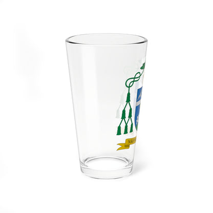 Escudo de Jailton de Oliveira Lino (Spain) (Coat of Arms) Pint Glass 16oz