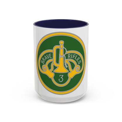 3 Cavalry Regiment 3 (U.S. Army) Accent Coffee Mug