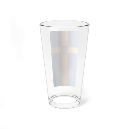 Flag of Pat Hungary (Hungary) Pint Glass 16oz