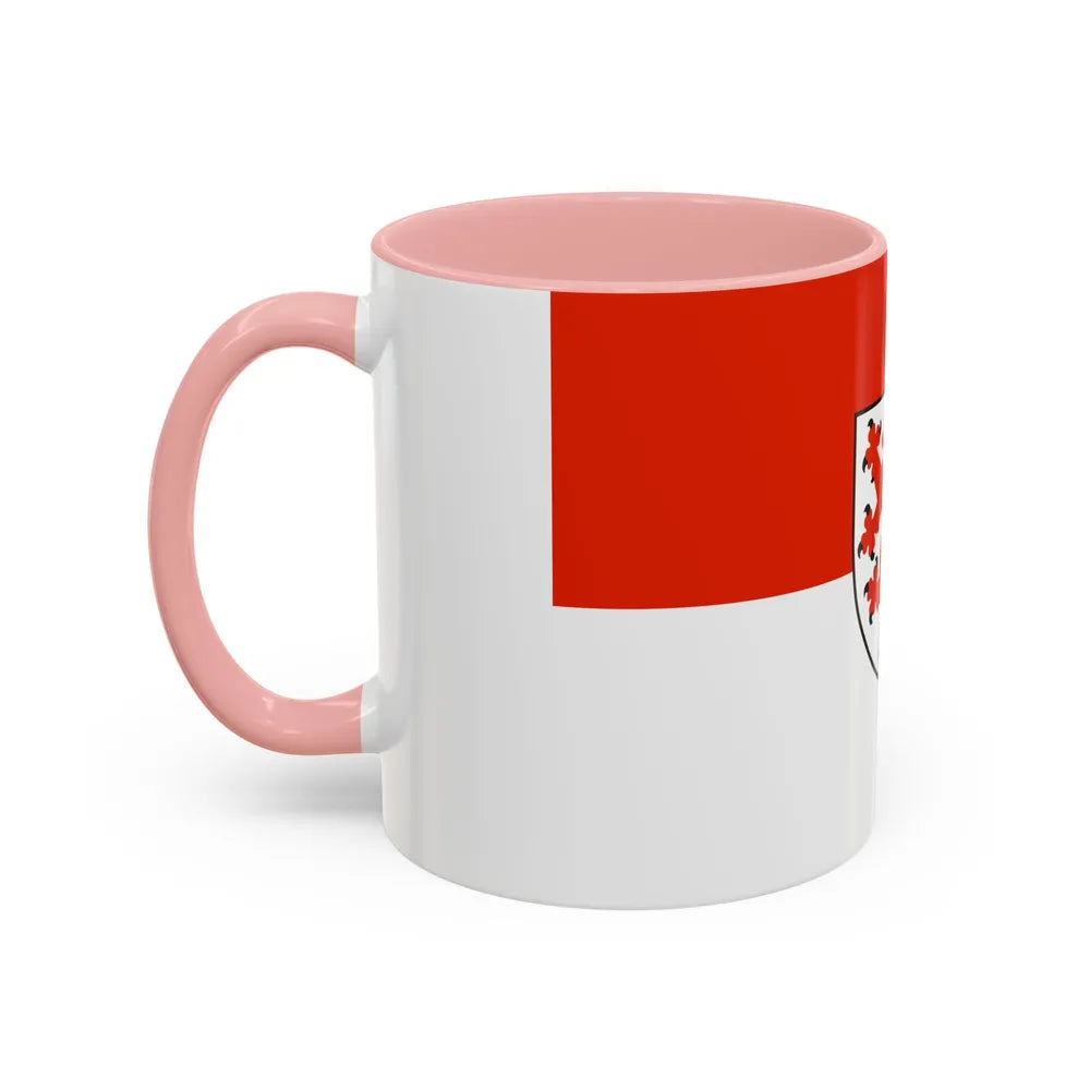 Flag of Braunschweig Germany - Accent Coffee Mug-Go Mug Yourself