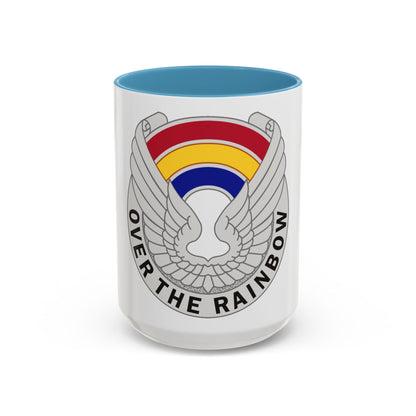 142 Aviation Regiment (U.S. Army) Accent Coffee Mug