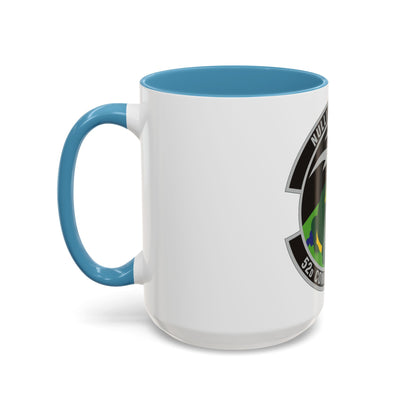 52d Combat Communications Squadron (U.S. Air Force) Accent Coffee Mug