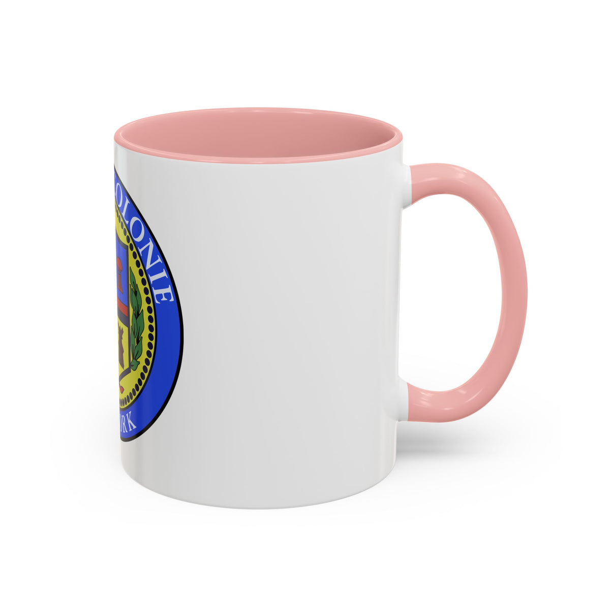 Seal of town of Colonie - Accent Coffee Mug