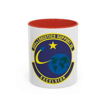 354th Logistics Support Squadron (U.S. Air Force) Accent Coffee Mug