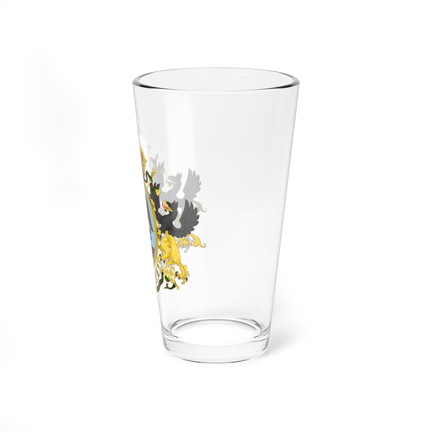Coat of Arms Second Mexican Empire (Mexico) (Coat of Arms) Pint Glass 16oz