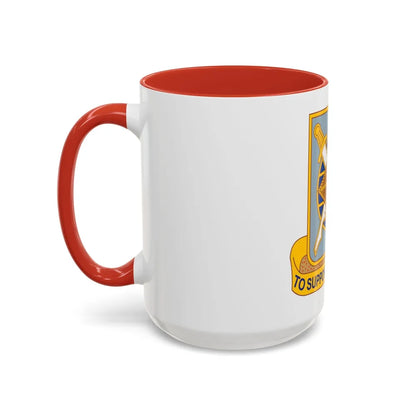 Finance Corps (U.S. Army) Accent Coffee Mug-Go Mug Yourself