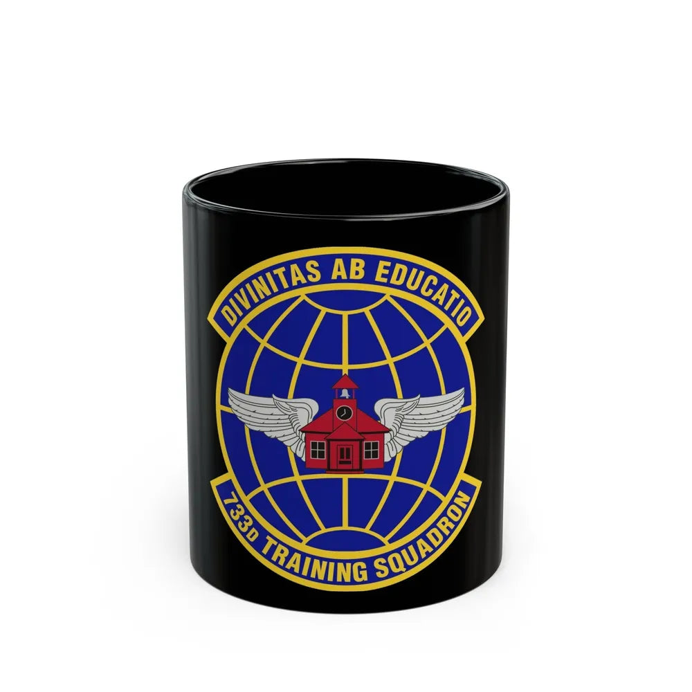 733 Training Squadron AFRC (U.S. Air Force) Black Coffee Mug-11oz-Go Mug Yourself