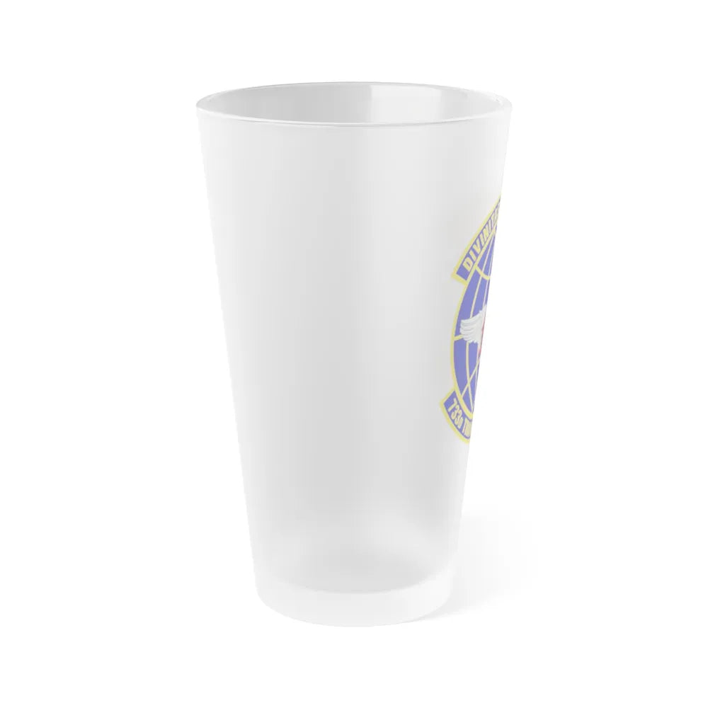 733 Training Squadron AFRC (U.S. Air Force) Frosted Pint Glass 16oz-Go Mug Yourself