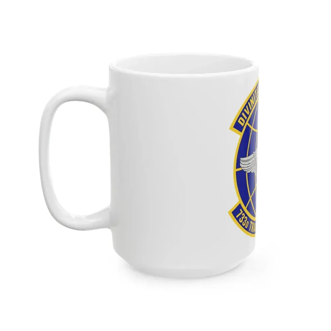 733 Training Squadron AFRC (U.S. Air Force) White Coffee Mug - Go Mug Yourself