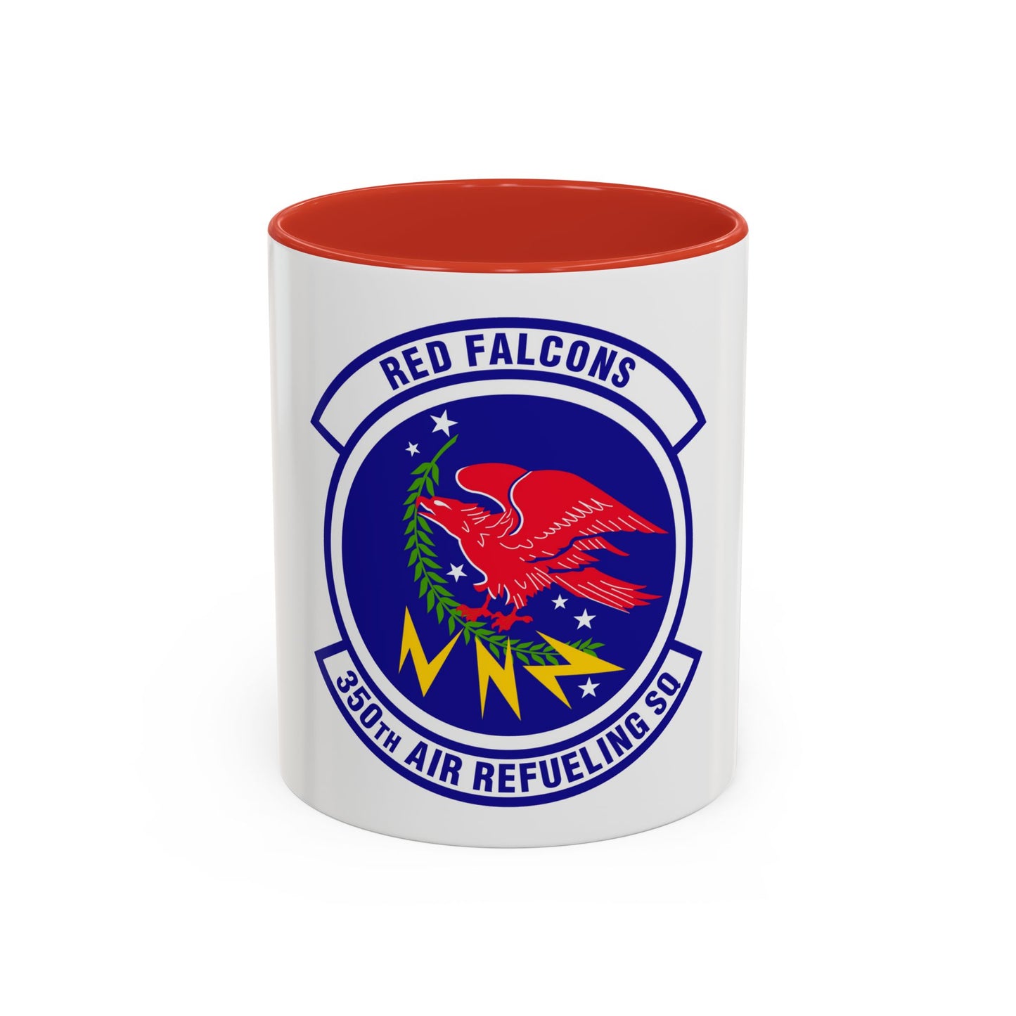 350 Air Refueling Squadron AMC (U.S. Air Force) Accent Coffee Mug
