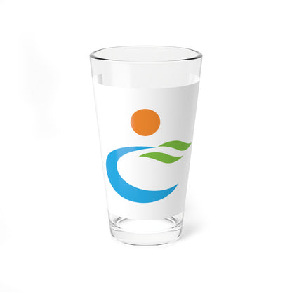 Flag of Tokigawa Saitama (Japan) Pint Glass 16oz