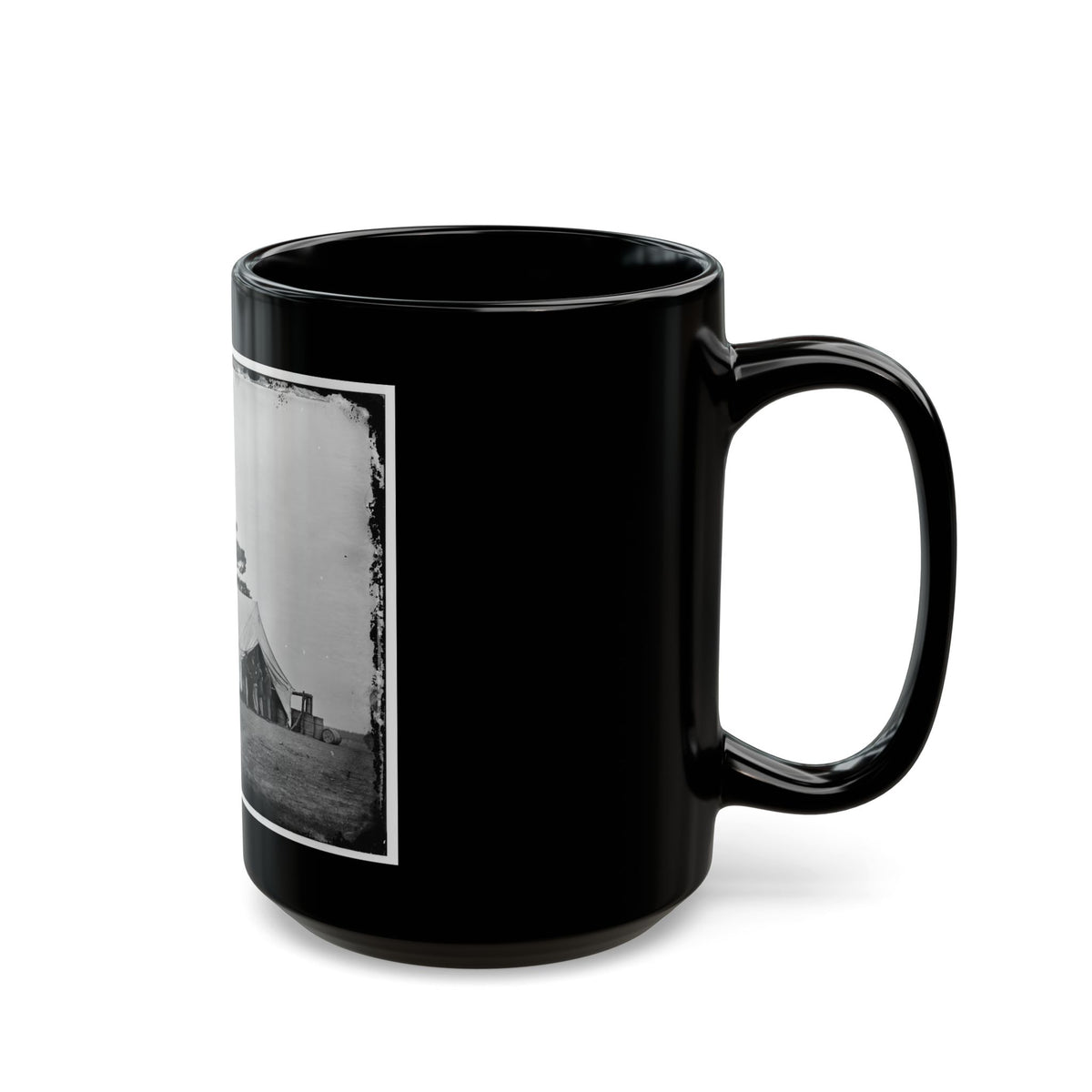Bealeton, Va.  Sutler's Tent At Army Of The Potomac Headquarters (U.S. Civil War) Black Coffee Mug