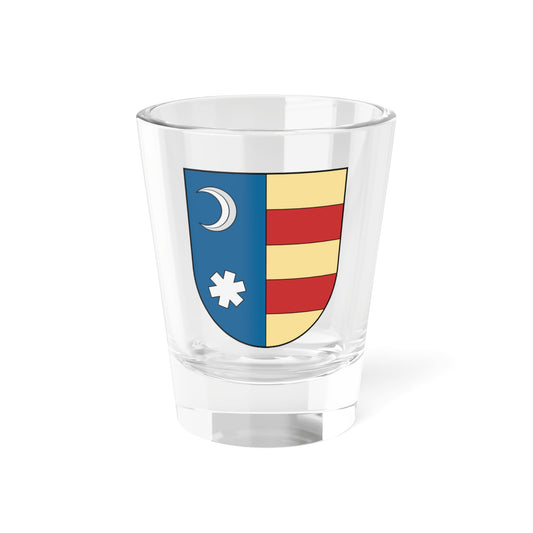 Coa Romania Family Vladislav II (Oman) (Coat of Arms) Shot Glass 1.5oz
