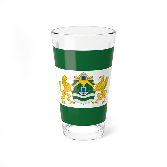 Flag of the 9th District of Budapest 1999-2015 (Hungary) Pint Glass 16oz