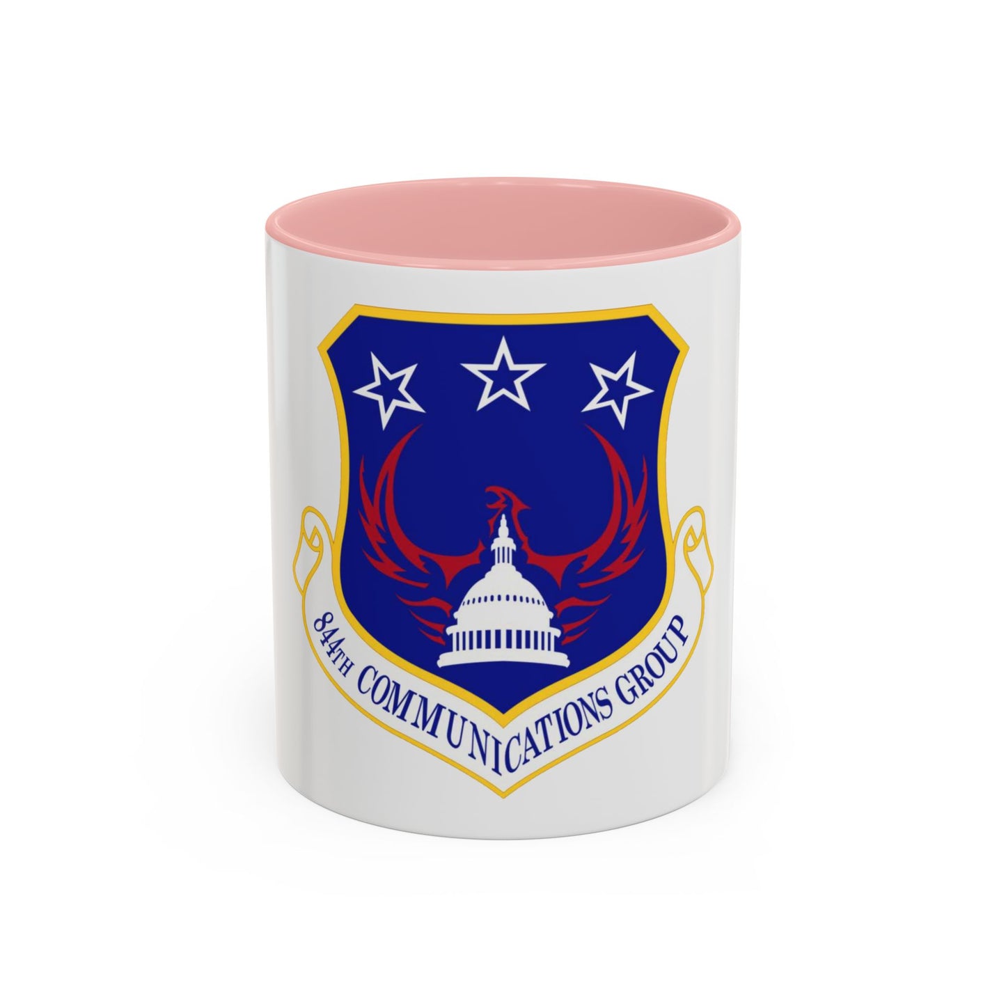 844th Communications Group (U.S. Air Force) Accent Coffee Mug