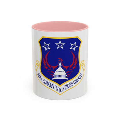 844th Communications Group (U.S. Air Force) Accent Coffee Mug