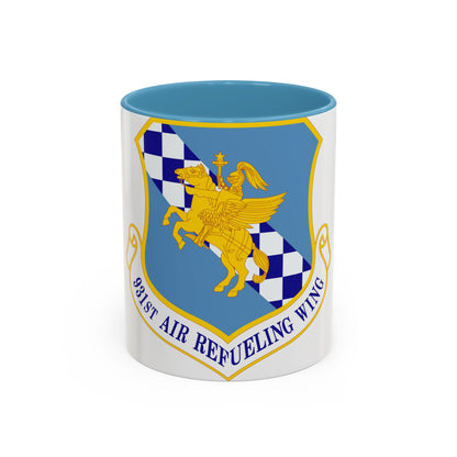 931 Air Refueling Wing AFRC (U.S. Air Force) Accent Coffee Mug