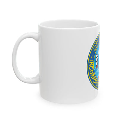 Seal of Chicago Illinois - White Coffee Mug