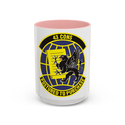 43d Contracting Squadron (U.S. Air Force) Accent Coffee Mug