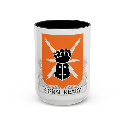 38th Signal Battalion (U.S. Army) Accent Coffee Mug