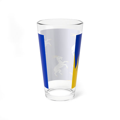 Flag of Merionethshire (United Kingdom) Pint Glass 16oz