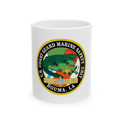 USCG Marine Safety Unit Houma LA (U.S. Coast Guard) White Coffee Mug