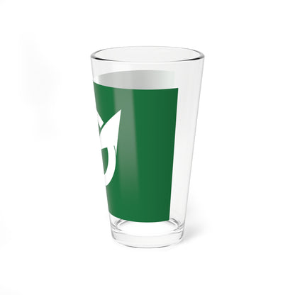 Flag of Arao Kumamoto (Japan) Pint Glass 16oz