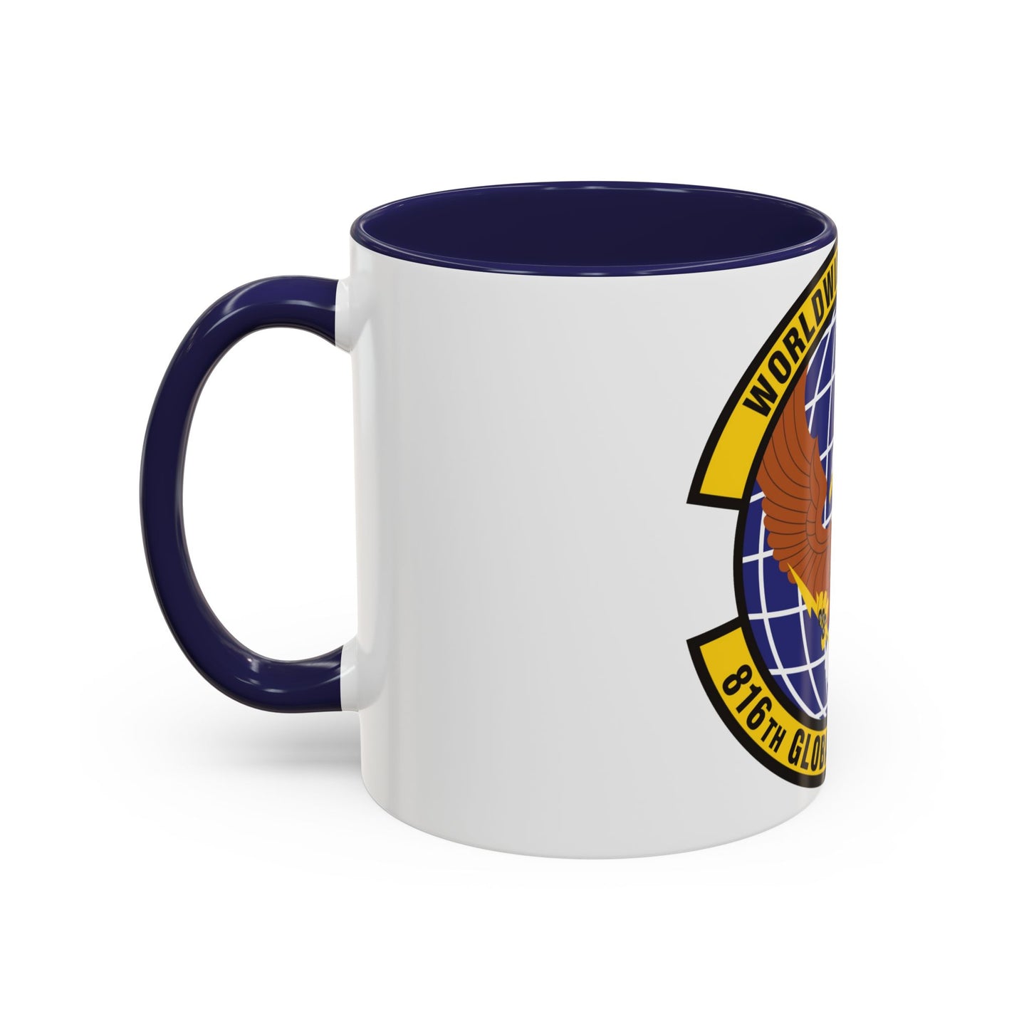 816th Global Mobility Squadron (U.S. Air Force) Accent Coffee Mug