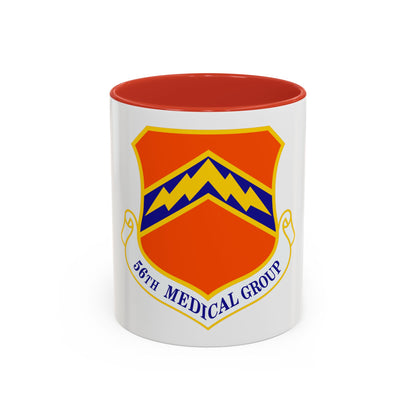 56th Medical Group (U.S. Air Force) Accent Coffee Mug