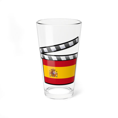 Spain film clapperboard (Spain) Pint Glass 16oz