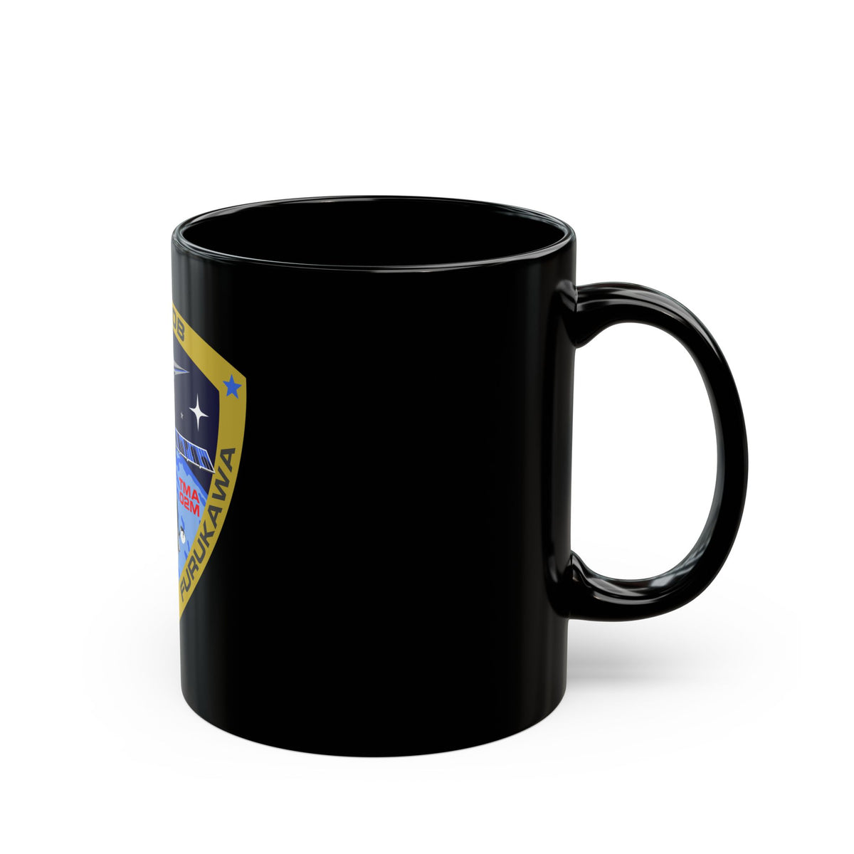 Soyuz TMA-02M (Soyuz Programme) Black Coffee Mug