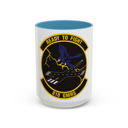 818th Global Mobility Readiness Squadron (U.S. Air Force) Accent Coffee Mug