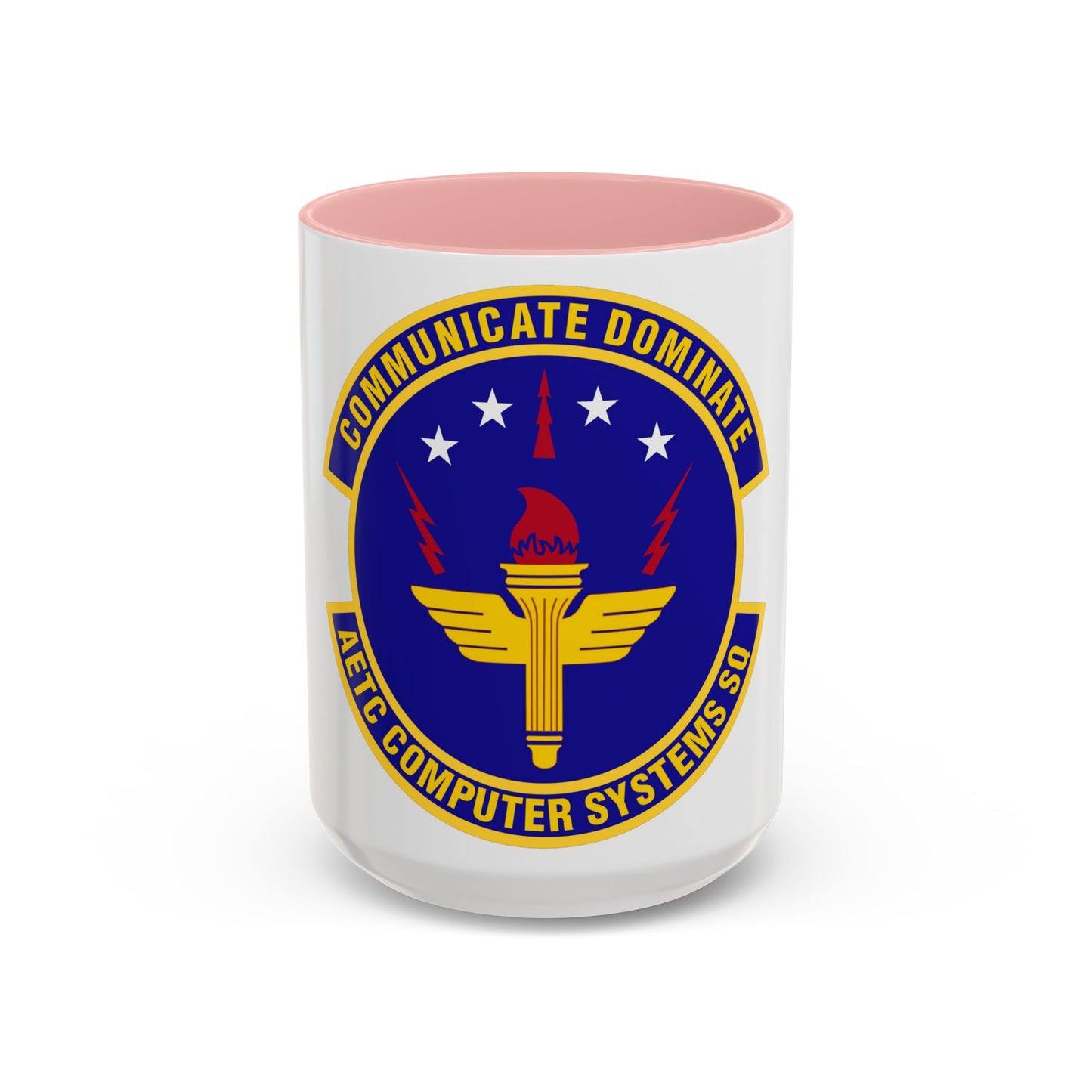 AETC Computer Systems Squadron (U.S. Air Force) Accent Coffee Mug