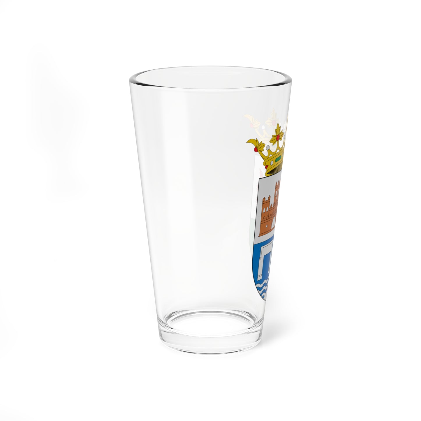 Escudo de Alcaracejos Córdoba 2 (Spain) (Coat of Arms) Pint Glass 16oz
