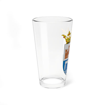 Escudo de Alcaracejos Córdoba 2 (Spain) (Coat of Arms) Pint Glass 16oz