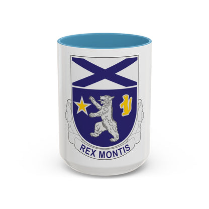 136th Infantry Regiment (U.S. Army) Accent Coffee Mug