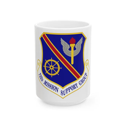 733d Mission Support Group (U.S. Air Force) White Coffee Mug-15oz-Go Mug Yourself