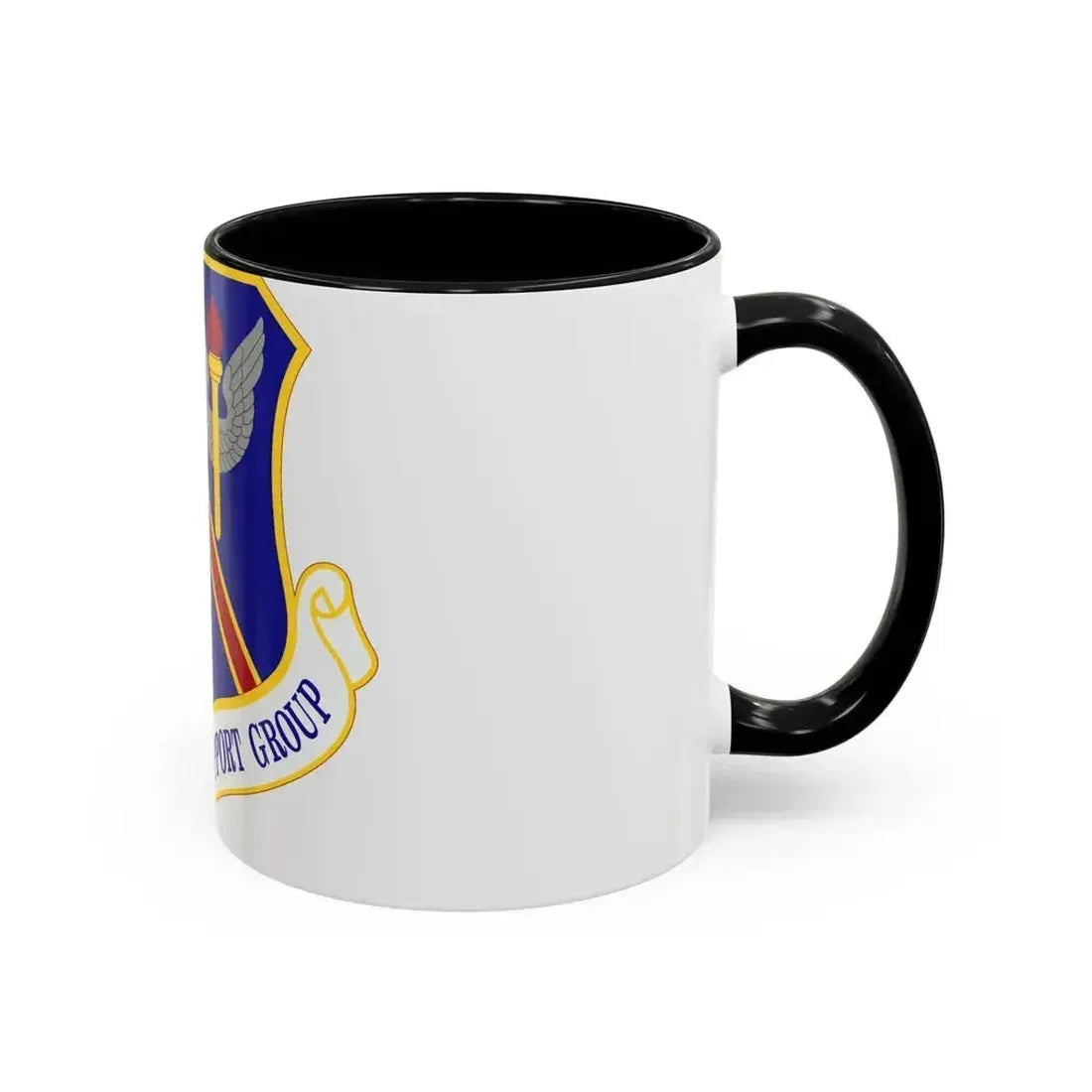 733d Mission Support Group (U.S. Air Force) Accent Coffee Mug - Go Mug Yourself