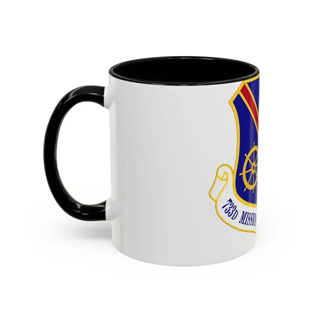 733d Mission Support Group (U.S. Air Force) Accent Coffee Mug - Go Mug Yourself
