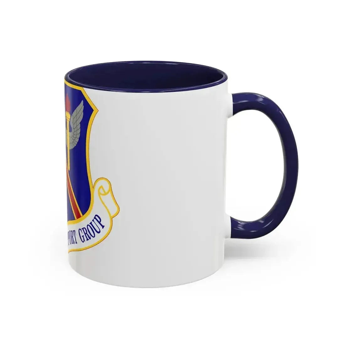 733d Mission Support Group (U.S. Air Force) Accent Coffee Mug - Go Mug Yourself