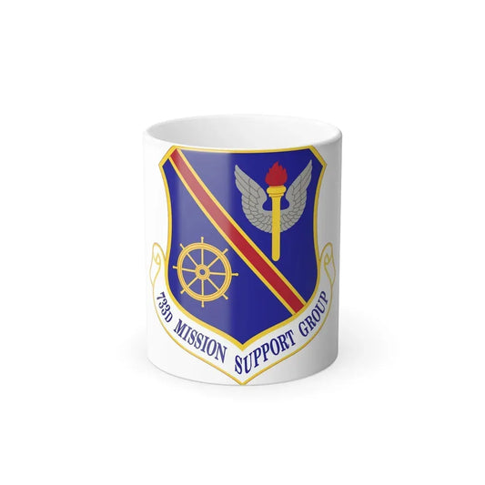 733d Mission Support Group (U.S. Air Force) Color Changing Coffee Mug 11oz - Go Mug Yourself