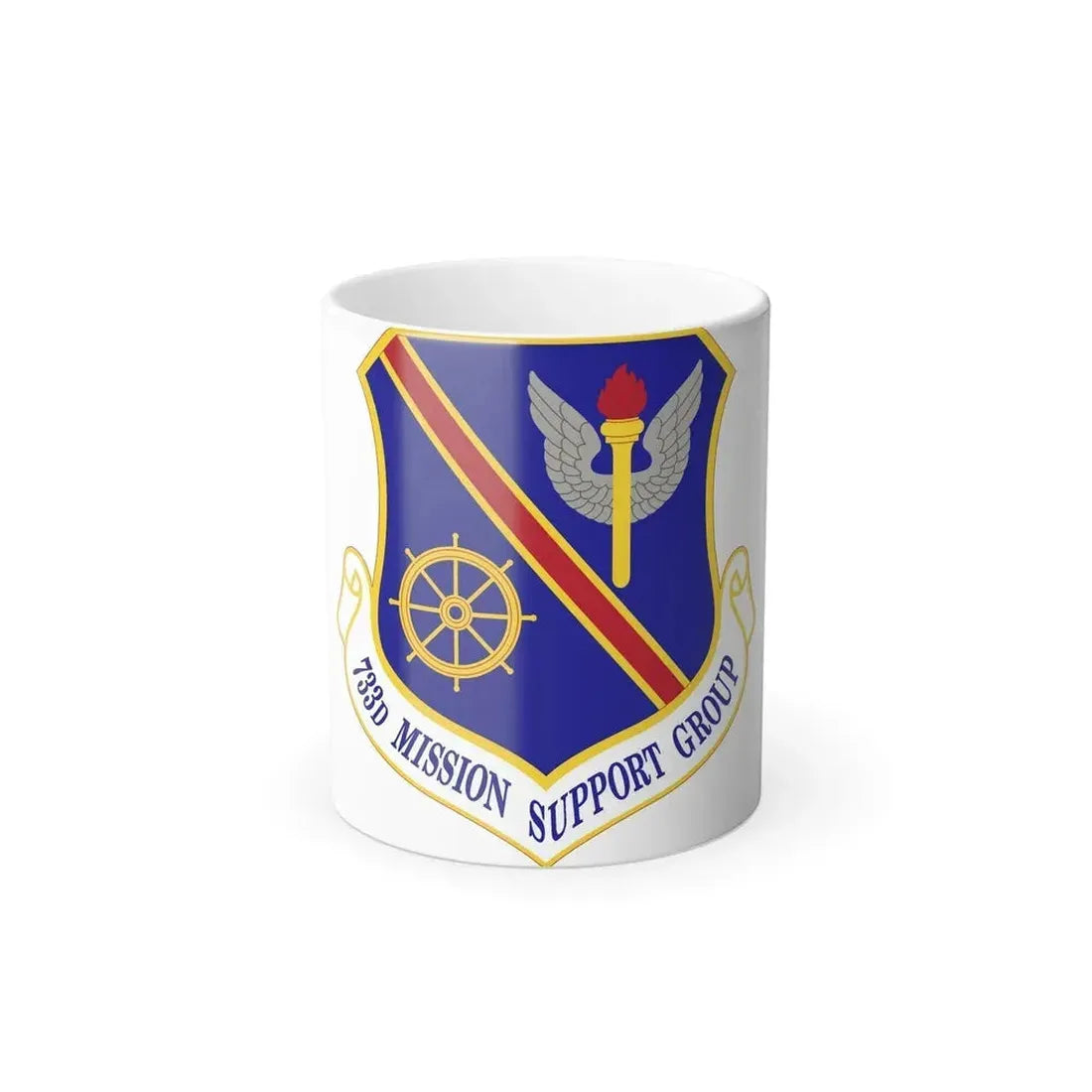 733d Mission Support Group (U.S. Air Force) Color Changing Coffee Mug 11oz - Go Mug Yourself