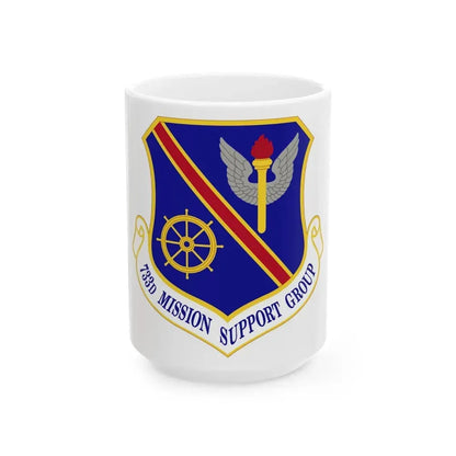 733d Mission Support Group (U.S. Air Force) White Coffee Mug 15oz - Go Mug Yourself
