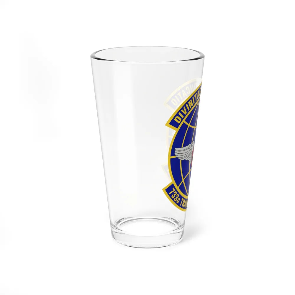 733d Training Squadron (U.S. Air Force) Pint Glass 16oz-Go Mug Yourself