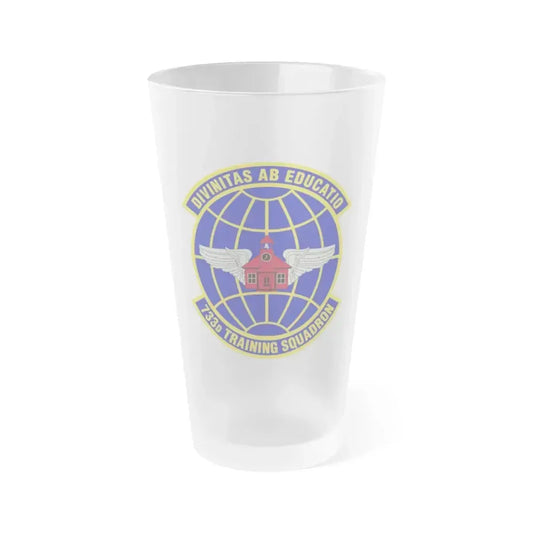 733d Training Squadron (U.S. Air Force) Frosted Pint Glass 16oz 16oz Frosted - Go Mug Yourself