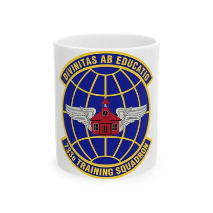 733d Training Squadron (U.S. Air Force) White Coffee Mug 11oz - Go Mug Yourself