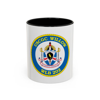 USCGC Willow WLB 202 (U.S. Coast Guard) Accent Coffee Mug