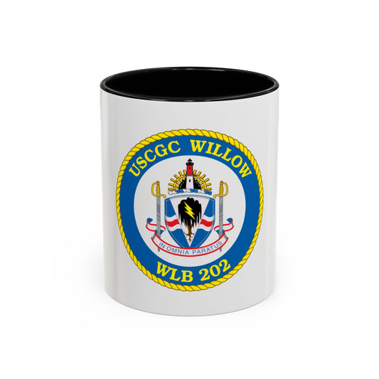 USCGC Willow WLB 202 (U.S. Coast Guard) Accent Coffee Mug